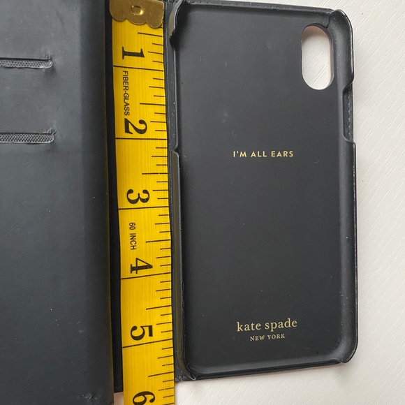 Kate Spade Cameron iPhone X/XS Wristlet Case Saffiano Leather Pale Pink - Picture 9 of 9